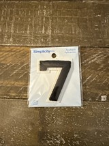 Simplicity Iron On Black Patch Number 7 - $11.76
