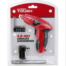 Power Rechargeable 4.8V Cordless Electric Screwdriver With Charger And Bit Set - £31.16 GBP