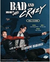 Korean Drama Bad and Crazy VOL.1-12 End English Subtitle All Region SHIP FROM US - £19.30 GBP