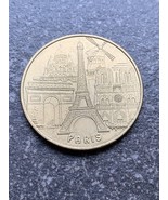 2010 France Paris Bronze Token Souvenir Eiffel Tower - £4.83 GBP