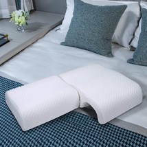 Memory Foam Pillow Couples Adjustable Cuddle Pillow Anti Pressure Arm Comfort - £55.00 GBP