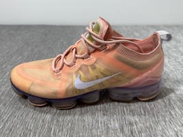 Nike Air VaporMax 2019 Womens 9 AR6632-603 Bleached Coral Athletic Sneakers - $29.69