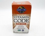 Garden of Life Vitamin CODE RAW IRON 30 Capsules Whole Food Iron BB 6/25 - $24.99