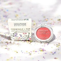 SERAPHINE BOTANICALS Periwinkle + Pop Soft Sculpting Blush in Seashell 2.5 g NIB - $368.16 MXN