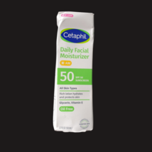 Cetaphil Daily Facial Moisturizer SPF 50 Unscented for All Skin Type (1.... - $11.99