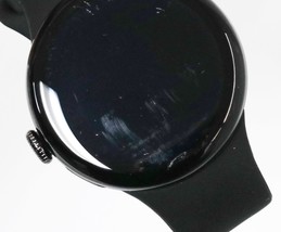 Google Pixel Watch 3 GA05757-US 41mm Matte Black Aluminum Case Obsidian Band image 3