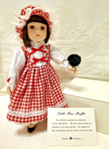 10&quot; Porcelain Storybook Doll ~ Little Miss Muffet ~ 1998 Royalton New Nib w/ Coa - £10.07 GBP