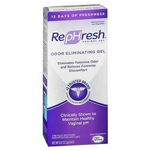 RepHresh Odor Eliminating Vaginal GeL (0.07oz) w/ 4 Pre-filled Applicato... - £12.23 GBP