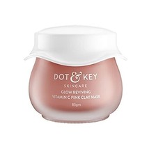 Dot &amp; Key Glow Reviving Vitamin C Pink Clay Mask , Face Mask for Glowing Skin - £17.02 GBP