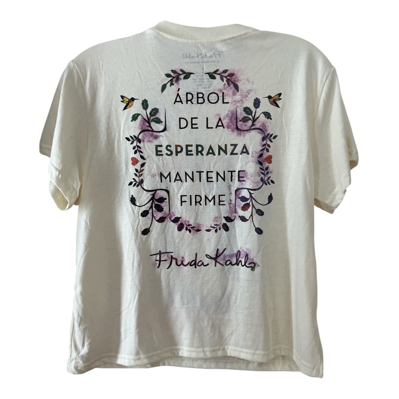 Frida Kahlo Women’s XL Graphic T-Shirt “Árbol de la Esperanza” by Jerry Leigh NW Item image 9