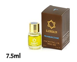 Anointing Oil Frankincense Fragrance 7.5ml From Holyland Jerusalem (1 bottle) - £12.56 GBP