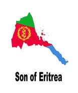 Son of Eritrea Eritrean Country Map Flag Poster High Quality Print - £5.50 GBP+