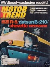 Motor Trend January 1976 - £1.40 GBP