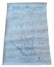 1943 Mazama Quadrangle \Washington Army Corps Progressive Military Map - $34.60
