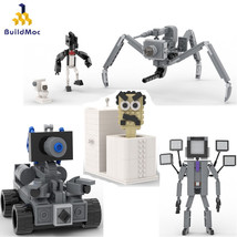Monster Model Building Blocks Set Game MOC Bricks Toys Gift for Skibidi Toilet - £13.36 GBP+