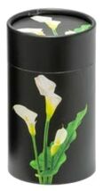 Small/Keepsake Lily Scattering Tube Mini Cremation Urn for Ashes - $59.99
