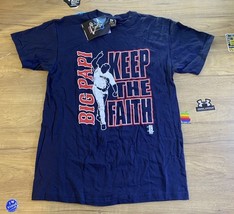 Vintage Boston Red Sox Shirt Mens M Big Papi &quot;Keep The Faith&quot; David Orti... - $19.79