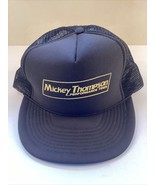 Mickey Thompson Performance Tires Black Nylon Mesh Foam Trucker Hat Vintage - £38.91 GBP