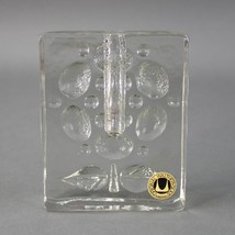 Original Walther Glas Germany Vintage Mid Century Solifleur Glass Vase W/ Label - £21.67 GBP