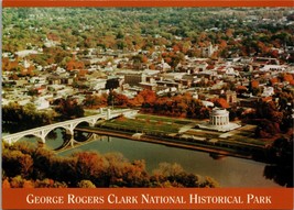 George Rogers Clark National Historical Park Vincennes IN Postcard PC505 - £3.94 GBP