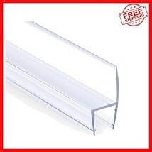 Clear PVC Shower Door Side Seal Installation Kit - Easy to Fit 1/2 Inch ... - $28.70