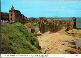 The Castle Ruins St Andrews Scotland Postcard - £5.49 GBP