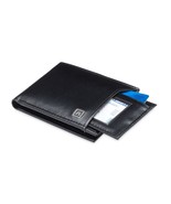 Removable ID Billfold Wallet - Glazed Buffalo Calf Leather - $37.00