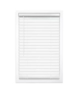 Stylewell White Cordless Room Darkening 35&quot; X 64&quot; Vinyl Blinds with 2 In... - $529.52 MXN