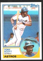 Houston Astros Tony Scott 1983 Topps #507 nr mt         - £0.39 GBP
