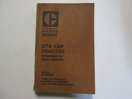 Caterpillar D7G LGP Tractor Parts Book Powered By 3306 Engine USED OEM CAT - £26.72 GBP