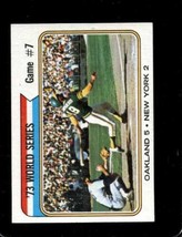 1974 Topps #478 World Series Game 7 Exmt Athletics *X80775 - £3.46 GBP
