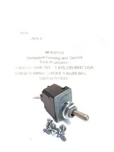 Honeywell 2NT1-1 Toggle Micro Switch 3-position DPDT double pull/throw NT series - $37.00