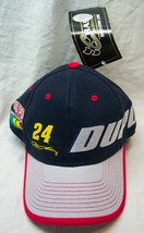 JEFF GORDON #24 DUPONT BASEBALL HAT CAP One Size Fits All Adjustable NEW - $311.10 MXN