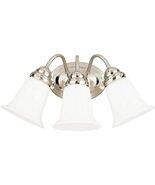 Westinghouse Lighting 6649700 Three-Light Interior Wall Fixture, Brushed... - $83.02 CAD