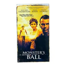 Monsters Ball (VHS, 2002) Heath Ledger Halle Berry Billy Bob Thornton Ne... - £3.95 GBP