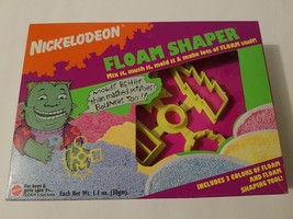 Rare Nickelodeon Floam Shaper Tool w/ 3 Floam Tubs 90s Mattel 1994 Original NEW! - £38.67 GBP