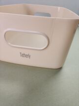 Tetherly Plastic storage containers,Non-Slip Bottom Feet  - $8.88