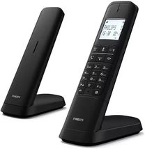 Philips M4702B/12-2 DECT Wireless Landline Telephones, 4.6 cm Screen, LCD Screen - £304.60 GBP
