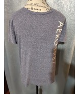 Aeropostale Graphic Short Sleeve Crew Neck T-Shirt Gray Unisex Size X-Large - €7,69 EUR