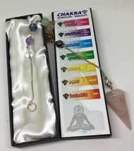 Chakra Pendulum Bracelet Rose Quartz - £14.49 GBP