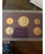 1987 S Proof Set Original Box &amp; COA 5 Coins US Mint Collectors Set - $18.00