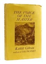 Kahlil Gibran The Voice Of The Master 1st Edition Thus 1st Printing - £38.22 GBP