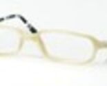 MOSCHINO M 3554-V 409 BEIGE /WHITE BLACK GREY EYEGLASSES 48-16-136mm (NO... - $57.19
