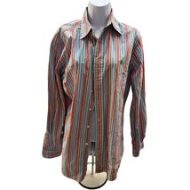 Polo Ralph Lauren Classic Fit Size M Men Button Down Dress Shirt Stripes - $15.83