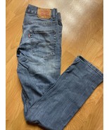 Levi 511 Slim Boys Size 16 Regular Jeans  28” X 28”  Distressed - £6.34 GBP