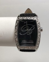 NEW Blumarine BM.3087LS/40 Womens Swarovski Crystal Bezel Black Dial Snake Watch - £38.97 GBP