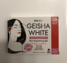 1- Geisha White Scar and Blemish Soap Classic 65g x 2  Bars inside box  - $19.00
