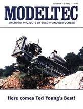 MODELTEC Magazine Oct 1992 Railroading Machinist Projects Locomotive Sup... - £7.74 GBP