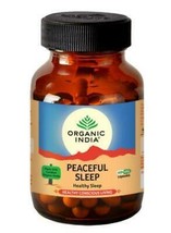 Lot of 2 Organic India Peaceful Sleep 120 Capsules USDA GMO Ayurvedic Natural - £34.55 GBP