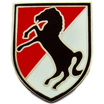 US Army 11th Armored Cavalry Division Pin Military Collectibles for Men Women - £9.55 GBP